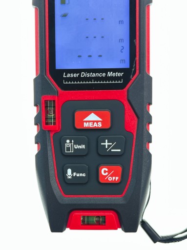 DALMIERZ LASEROWY MULTIFUNKCYJNY POZIOMICA DZWIĘK LCD 100M