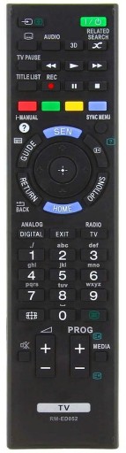 Пульт дистанционного управления LCD LED 3D телевизором SONY BRAVIA RM-ED053 RM-ED052