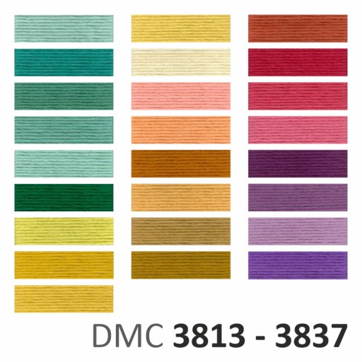 Mulina DMC 3817 seledynowy jasny