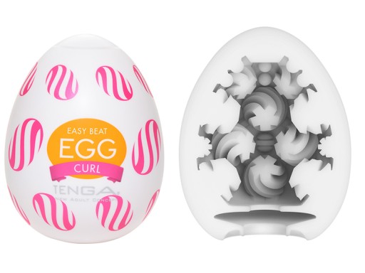 Мужской мастурбатор Tenga Egg Wonder Curl