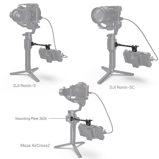 Регулируемое крепление Smallrig для подвесов DJI Zhiyun Moza