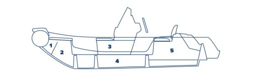 GRAND Golden Line G420 RIB Ponton Лодзь Моторная лодка