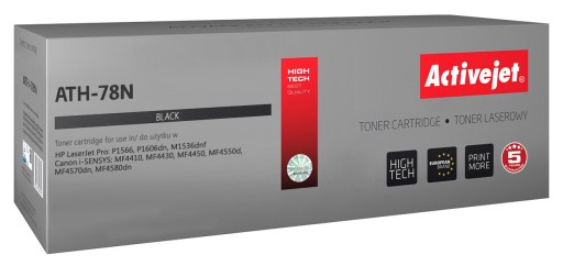 Тонер ActiveJet ATH-78N для HP черный HP CE278A