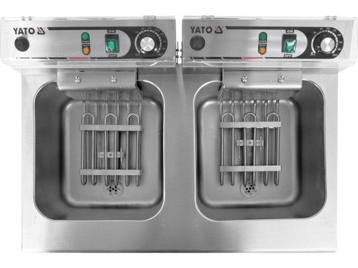 ЭЛЕКТРИЧЕСКАЯ ФРИТЮРНИЦА YATO 2X11,5 л YG-04638