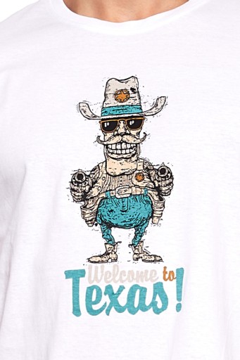T-shirt Koszulka Męska Nadruk Bawełna XXXL MORAJ