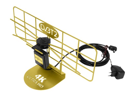 САМАЯ МОЩНАЯ КОМНАТНАЯ АНТЕННА DVB-T2 FORTIS GOLD