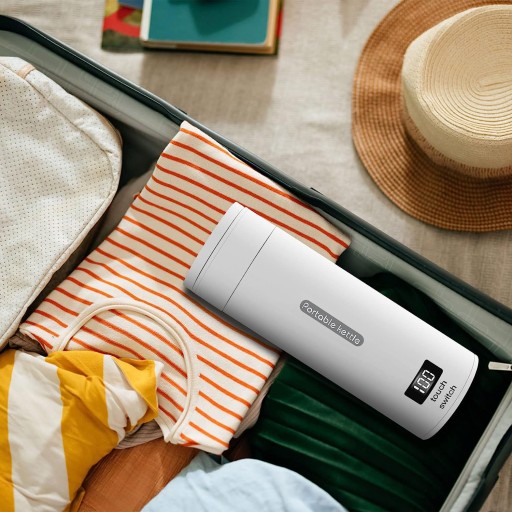 Электрический чайник-термос-кружка USB 220В 300Вт 380мл