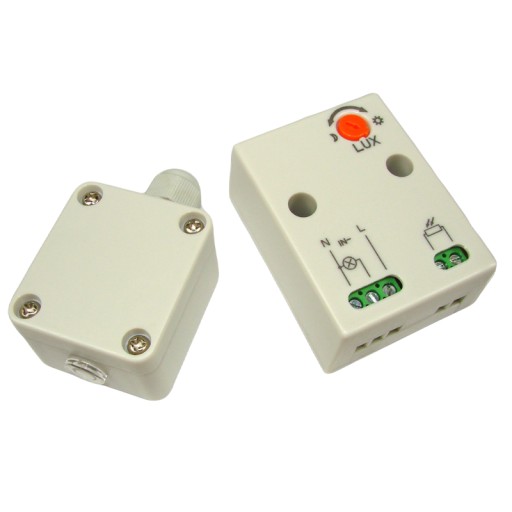 Датчик сумерек 15А IP65 230В 300Вт