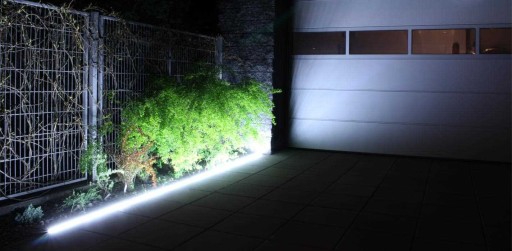 Oprawa liniowa Lampa Listwa LED najazdowa Taras Podjazd Ogród IP68 BZ 0,5m