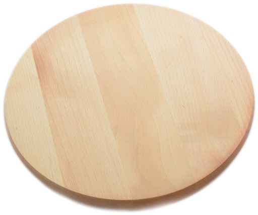 Deska Drewniana Taca Obrotowa Bukowa Ø 40 cm.