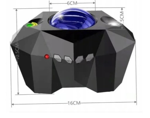 PROJEKTOR GWIAZD STAR LED LAMPKA NOCNA PREZENT USB