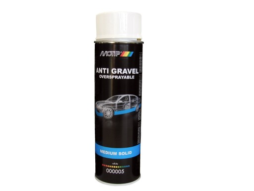MOTIP BITUMEN BARANEK KONSERWACJA OCHRONA KAROSERII BIAŁY SPRAY 500ML
