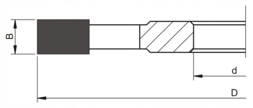 Frez prosty 160x30x12 Z4 HSS GLOBUS
