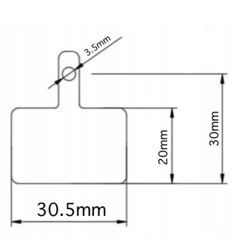 Тормозные колодки SHIMANO MT200 MT400 MT500 B01S