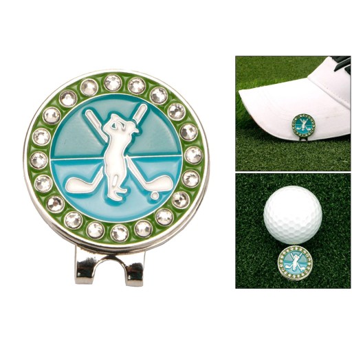 Marker do piłek golfowych Klips do kapeluszy 6 szt