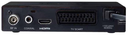 Тюнер-декодер H.265 DVB-T2/HEVC OPTICUM с дистанционным управлением