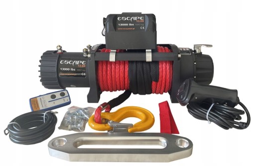 WYCIĄGARKA ESCAPE 13.0X 13000 5.9T Z LINĄ SYNTETYK