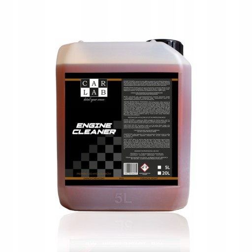 CARLAB ENGINE CLEANER 5л жидкость для очистки двигателя