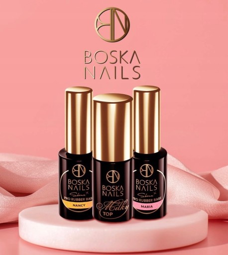 BOSKA NAILS RUBBER BASE Baza kauczukowa pod lakier