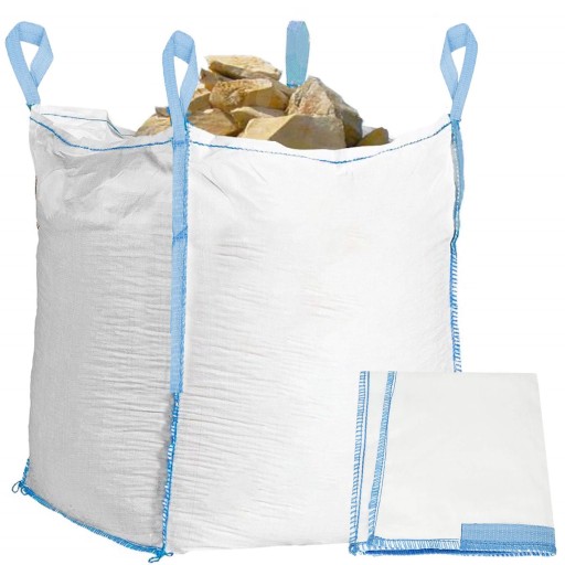 СУМКА-КОНТЕЙНЕР BIGBAG 92x92x100см НОВЫЙ БИГ-БЭГ 1000кг ЩЕБЕНЬ КАМЕННЫЙ ЗЛАК