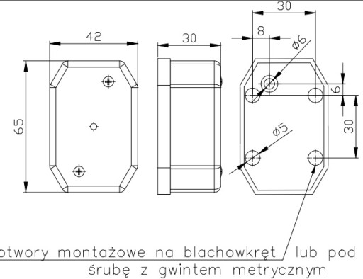 LAMPA OBRYSOWA BOCZNA FT-001 ŻÓŁTA PRZYCZEPA AUTO LAWETA KONTENER POZYCYJNA