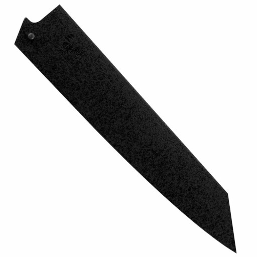 Mcusta Zanmai Деревянная защита для ножа Saya Black Kiritsuke Gyuto 23 см