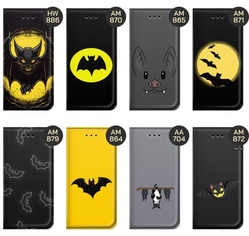 КРЫШКА-ЧЕХОЛ ДЛЯ REALME 8/8 PRO BAT PATTERNS