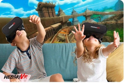 ДЕТСКИЕ 3D VR-ОЧКИ GOOGLE ДЛЯ КИНОИГР