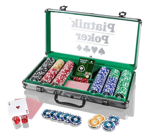 Piatnik Poker Alu-Case - 300 фишек 14г