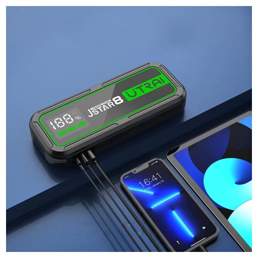 POWERBANK ДЛЯ АВТОМОБИЛЬНОГО СТАРТЕРА-БУСТЕРА НАЧИНАЕТ 12 В