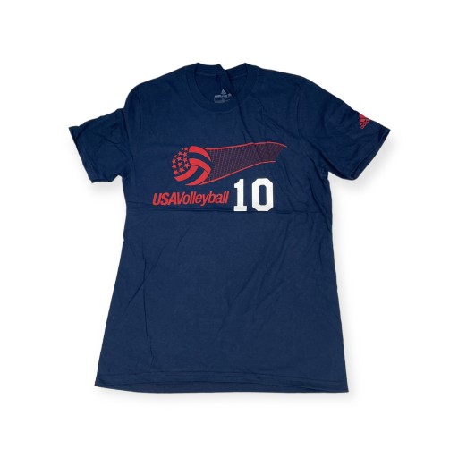 Koszulka męska T-shirt Adidas USA Volleyball 10 S