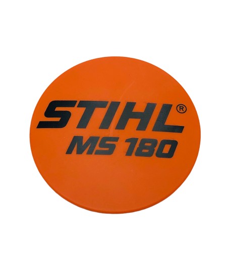 TABLICZKA Z TYPEM URZĄDZENIA STIHL MS180 ORYGINAŁ