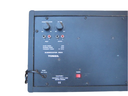 Subufer Sobofer Subwoofer Tonsil Aktiv 200 aktywny A5