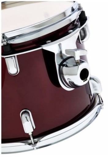 12x9 Focus Tom Tom Red в цвете Poplar Chrome Millenium
