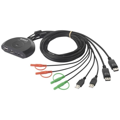 KVM-переключатель SpeaKa Professional 2 DisplayPort