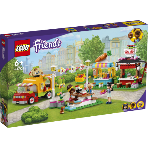 LEGO FRIENDS 41701 ЛАВКИ С ПРОДОВОЛЬСТВЕННЫМИ ЛАВКАМИ