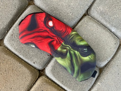 OPASKA NA OCZY MASKA DO SPANIA RELAKSU HULK MARVEL DLA DZIECI osłona oczu