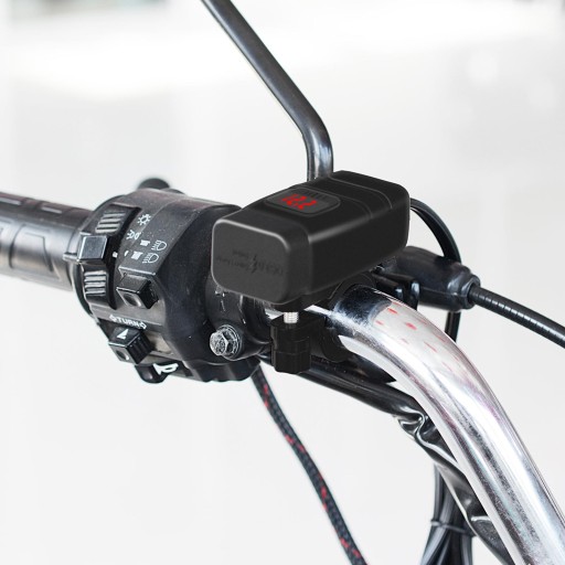 USB Type C PD и быстрое красное зарядное устройство для мотоцикла .0