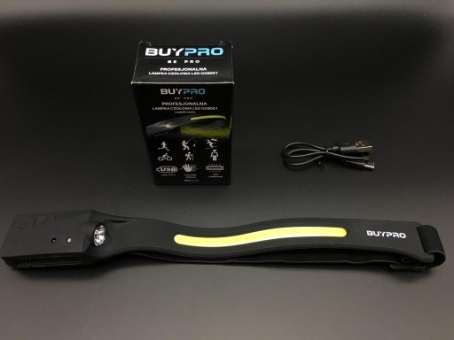 Latarka Lampka Warsztatowa Akumulator Czołówka z Diodami USB COB LED