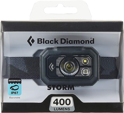 Налобный фонарь Black Diamond STORM 400 графитовый