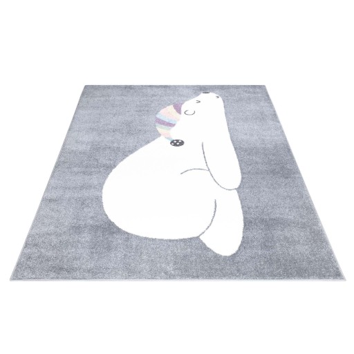 Детский коврик ANIME Sleepy Bear Grey - 120x160