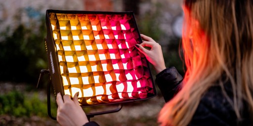 Студийная светодиодная лампа Newell RGB Vividha Effect 2700K - 10000K 60W DMX эффекты