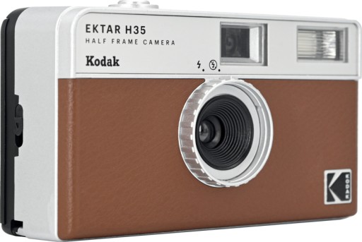 Фотоаппарат KODAK Ektar H35 35 мм в стиле ретро, ​​коричневый