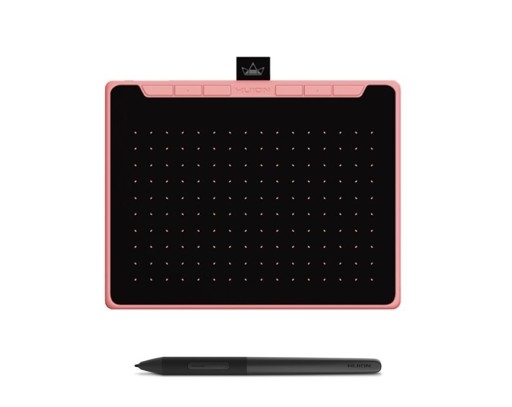 HUION RTS300 Розовый графический планшет + перо PW400 PL