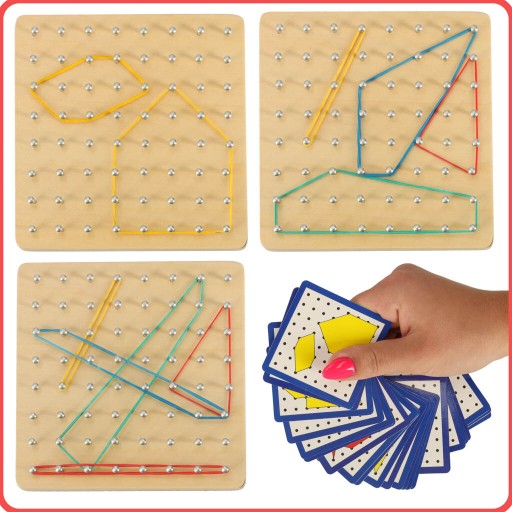 Geoboard Geoplan деревянная головоломка