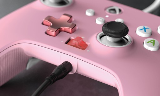Проводная панель PowerA Xbox Series X|S|One, розовая