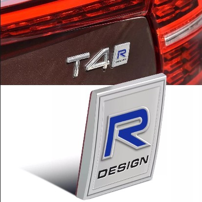 ЭМБЛЕМА ДИЗАЙНА VOLVO POLESTAR R ЗАДНЯЯ КОРОТКА