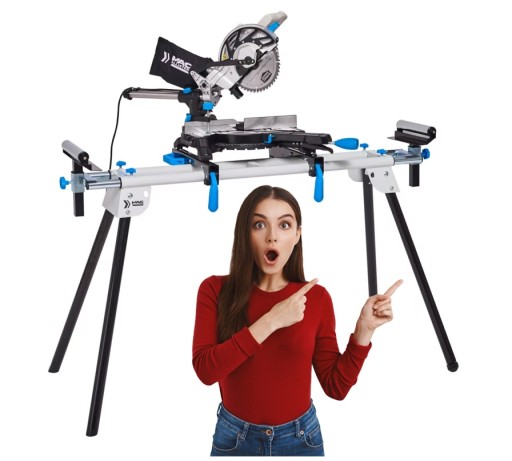 СТОЛ ДЛЯ ТОРЦОВОЙ ПИЛЫ MACALLISTER 150 КГ ДЛЯ МАСТЕРСКИХ ПИЛОВ