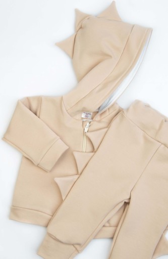 KOMPLET DRESOWY bluza spodenki dziecięce dres 86