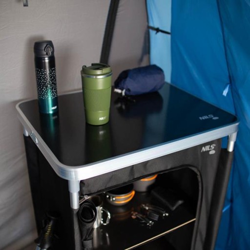 ОТДЕЛЬНО СТОЯЩИЙ ШКАФ С ТОПОМ NC3036 ЧЕРНЫЙ NILS CAMP